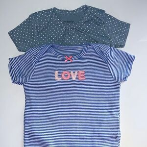 🛍 Cute Little Girls Top Size 3 Months 🛍